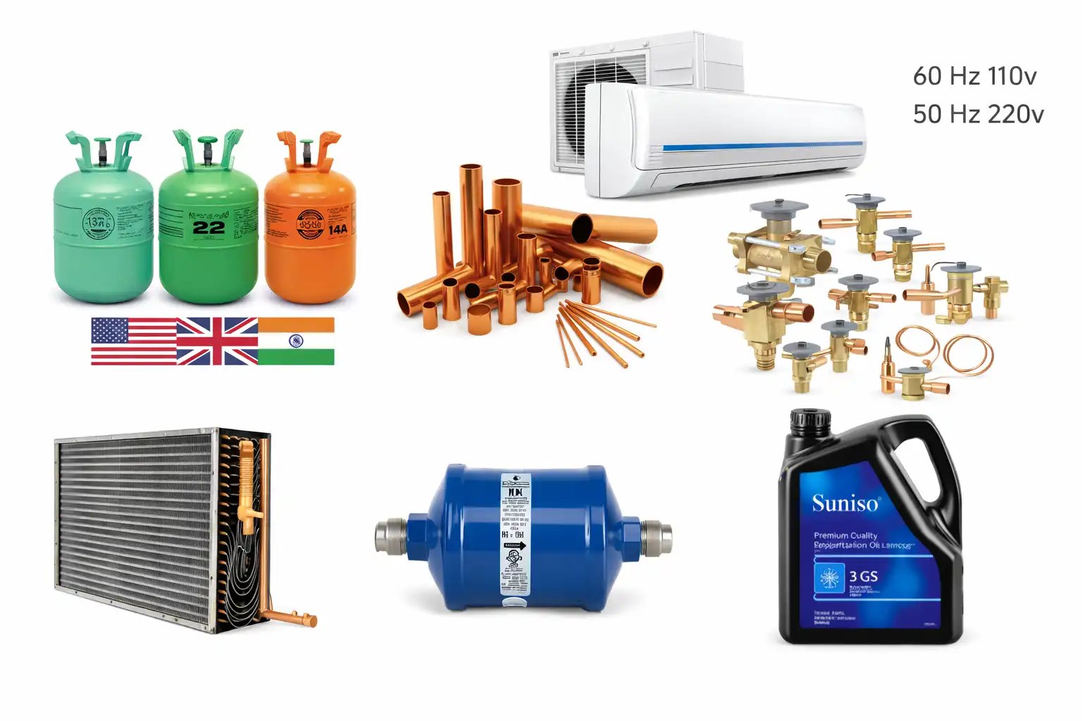 hvac and refrigeration equipment display