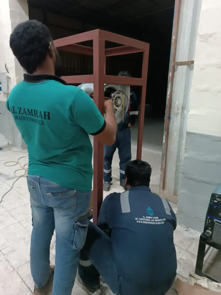Marine AC Installation in Fujairah